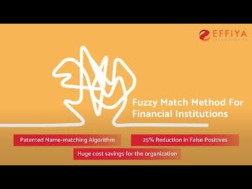 Fuzzy Match | Patented Name-Matching Algorithms | Effiya Technologies